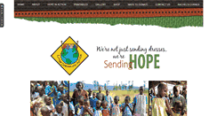 Desktop Screenshot of littledressesforafrica.org